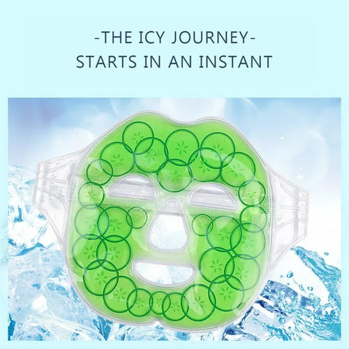 Compresa Facial Compresas Gel Frio Calor Migraña - Norplat 05 - Pepino