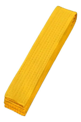 Cinturon Artes Marciales 2.4m Karate Taekwondo Judo Norplat Amarillo 240cm