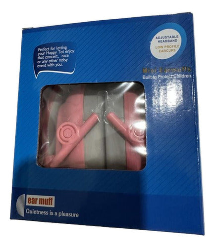 Audífonos Antiruido Niños Y Jóvenes Con Autismo Tdah Norplat Rosa