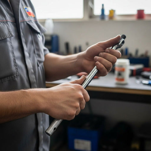 Barrote Fuerza 1/2 De 15 Pulgadas - Acero Crv - Norplat