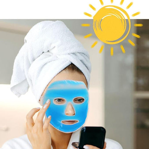 Compresa Facial Compresas Gel Frio Calor Migraña - Norplat 03 - Oceano