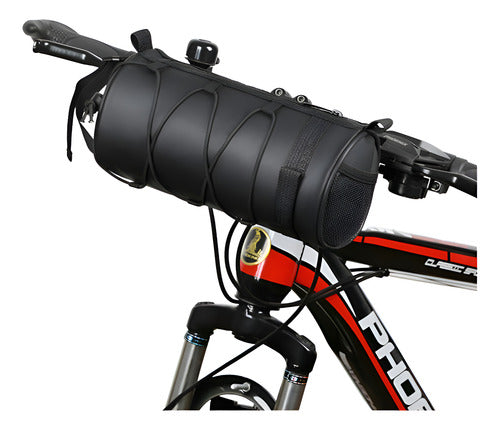 Bolso Manillar Bicicleta Impermeable Resistente - Norplat Negro