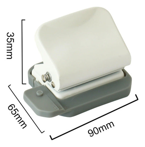 Anilladora Perforadora Espiralera 6 Agujero Metal - Norplat