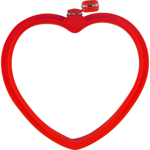 Molde De Corazon Para Huevo - Cukin Rojo