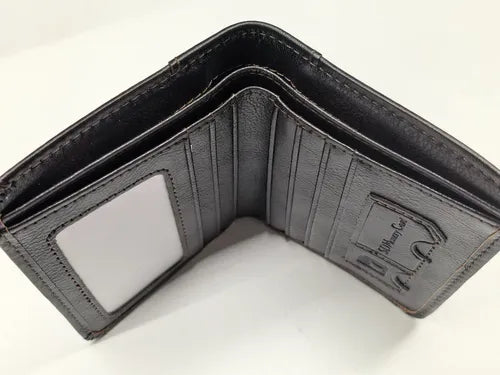 Billetera De Cuero Hombre Anti Rfid Anti Clonacion - Norplat Marrón Oscuro Liso