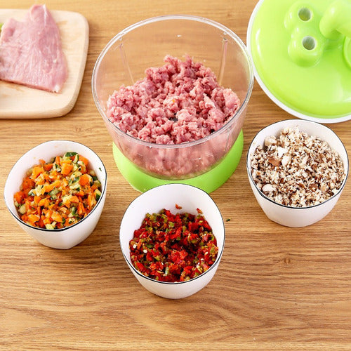 Picador Cortador Ø18cm Verdura Fruta Carne Procesador Cukin