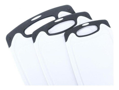 Pack De Tablas Para Cortar (3 Uni) - Cukin Blanco
