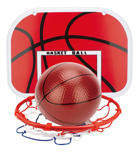 Aro Basketball Tablero Niño Deporte Juguete Inflador + Balón