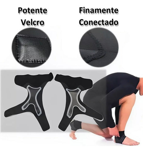 Tobillera X2 Estabilización Esguince Deportivo Transpirable L - Grande