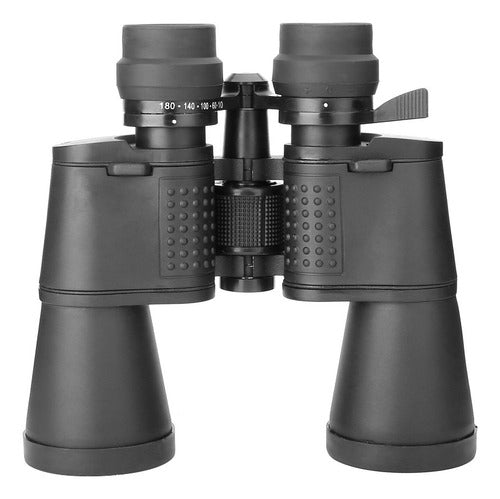 Binoculares Profesionales Norplat 10x-180x100 Estuche Correa Negro