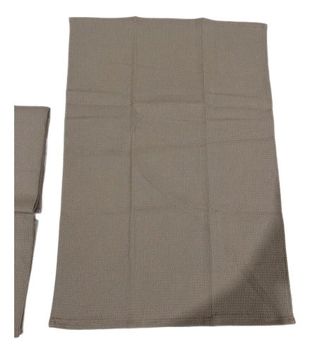 Set 3 Huasca Paño De Cocina Repasador Gastronomico - Norplat Beige