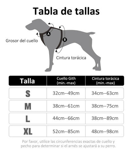 Norplat Pechera Perro Arnes Anti Tirones Reflectante Negro L Anti-tirones