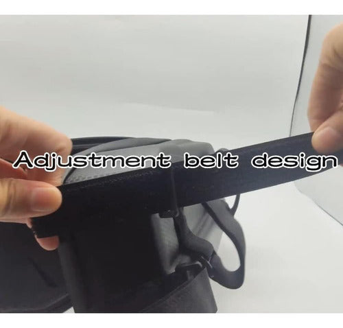 Bolso Rígido Frontal 3lts Para Scooter O Bicicleta Negro