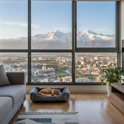 Cama Mascota Ultrasuave Gato Perro Xxl Hasta 50kg - Wuf Azul 04