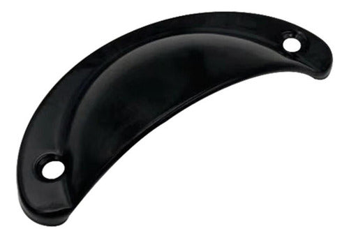 Set 12 Tiradores Para Muebles Cocina Cajón Manilla - Norplat Negro