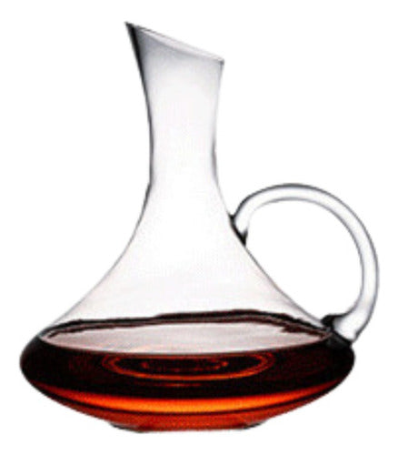 Decantador Accesorio Vino De 1,5 L Aireador Oxigenador Cukin Con