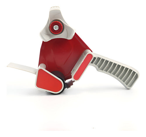 Máquina Para Huincha De Embalaje Con Mango Super Resistente Rojo