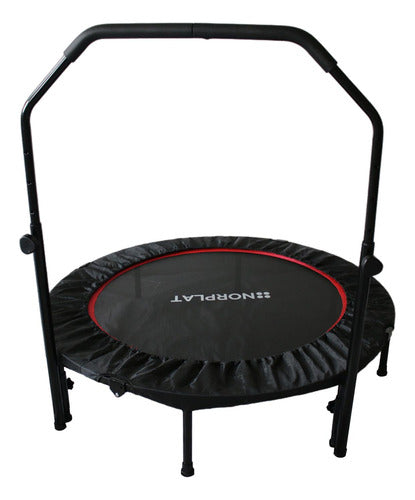 Trampolín Fitness 120cm 48  Plegable Aeróbico Yoga - Norplat Negro