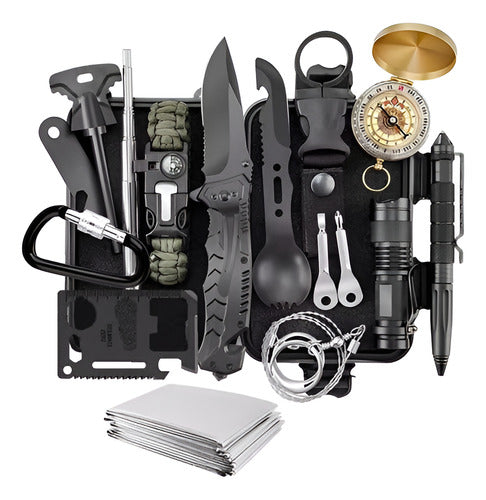 Kit Herramientas De Supervivencia Camping Pesca Trekking