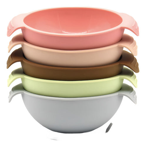 Bowl Grande Silicona Con Ventosa Para Bebé Y Niño - Norplat Beige