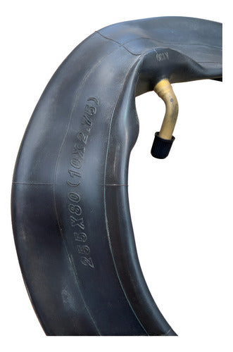 Cámara Para Rueda Neumática De 10 X 2,75 Pulgada Schrader Negro