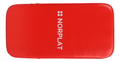 Escudo Taekwondo Karate Muay Thai Para Golpes - Norplat Rojo