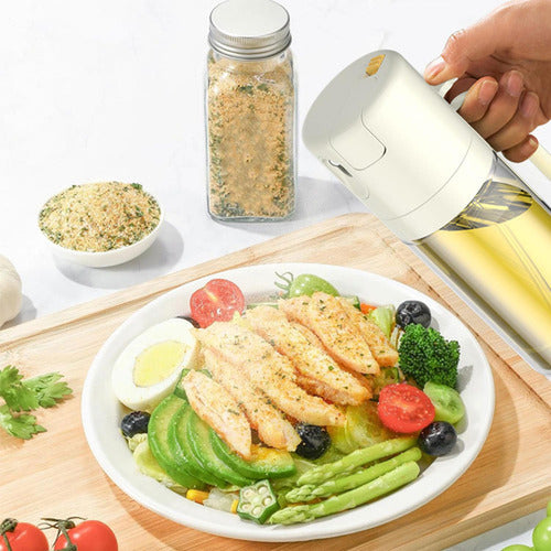 Aceitera Spray Rociador Alcuza Vidrio Aceite Vinagre Norplat