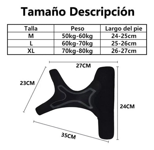 Tobillera X2 Estabilización Esguince Deportivo Transpirable Xl - Extra Grande