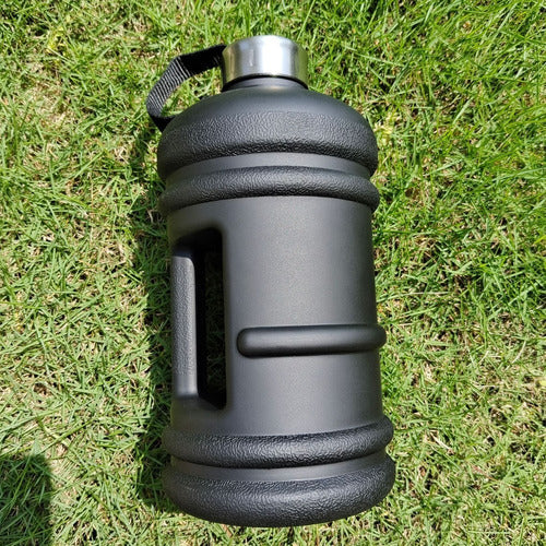 Botella De Agua 2.2 Litros Deportiva Gran Capacidad Norplat Negro