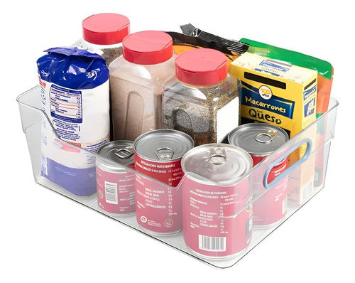 4 Organizador De Refrigerador Contenedor Organizador Despens