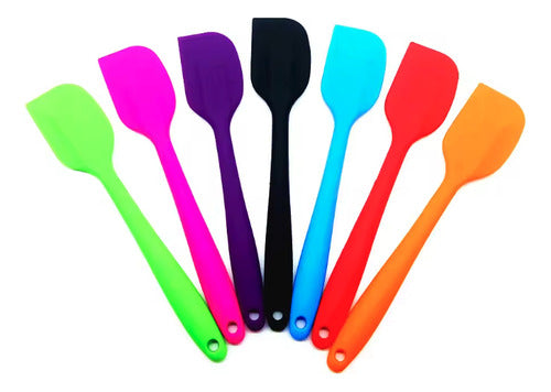 Espátula De Silicona 21cm - Cukin Negro