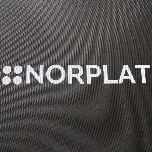 Trampolín Fitness 120cm 48  Plegable Aeróbico Yoga - Norplat Negro