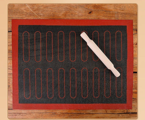 Pack 2 Lamina De Silicona Tapete Horno Microperforado Silpat