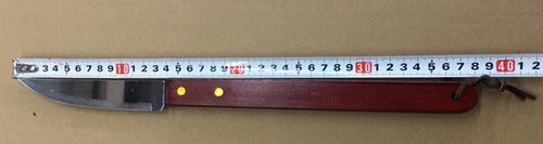 Set Parrillero Para Asado Cuchillo Tenedor Acero Inoxidable