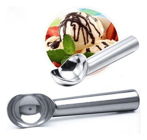 Cuchara Para Helado De Aluminio Cucharón Heladero - Norplat