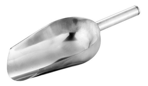 Poruña Metálica 28cm 500 Gr Profesional - Cukin Plateado