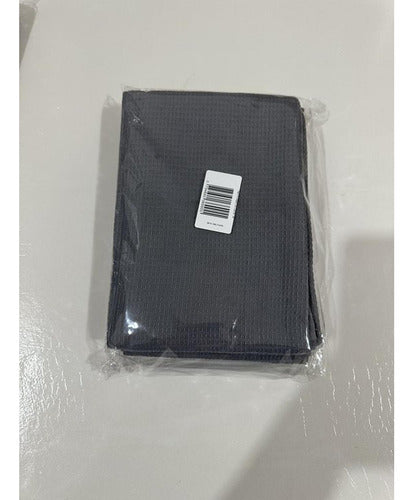 Set 3 Huasca Paño De Cocina Repasador Gastronomico - Norplat Gris Oscuro