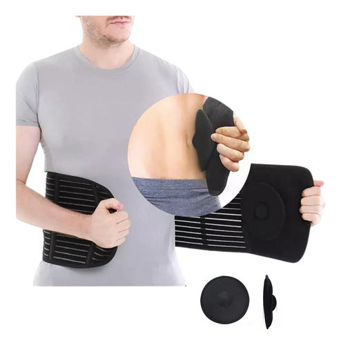 Cinturón Para Hernia Umbilical Unisex Premium L-xl S/m