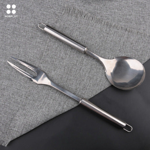 Set 6 Utensilios De Cocina Acero Inoxidable Premium - Cukin