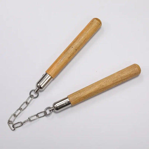 Nunchaku Muchaco Linchaco De Madera Con Rodamiento - Norplat