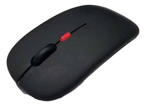 Mouse Bluetooth O Inalámbrico Xusb 2.4g Norplat Recargable Negro