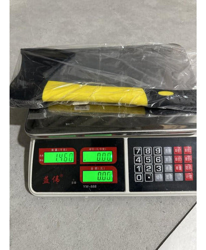 Hacha De Mano Mango De Fibra Cabeza De 1kg - Norplat Amarillo