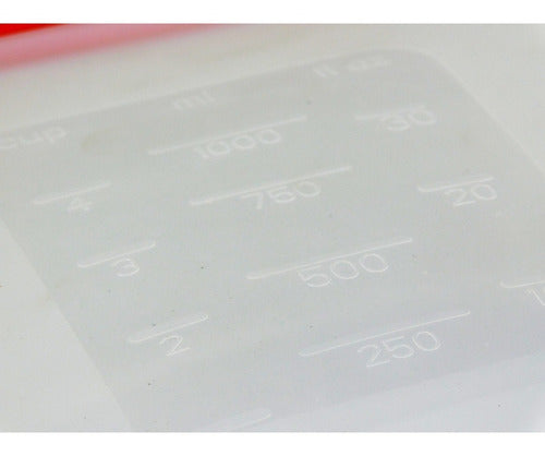 Bolsas De Silicona Reutilizable Con Cierre De 1500ml - Cukin Agua