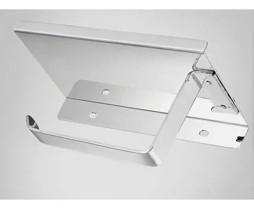 Porta Rollo Papel Higiénico Confort Soporte Celular Norplat Plateado