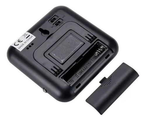 Termómetro Timer Digital Carne Cocina Parrilla Horno Norplat Negro