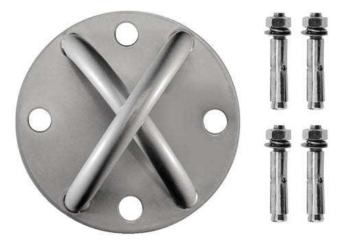 Norplat Anclaje Pared Techo Saco Boxeo Soporte Resistente Gris