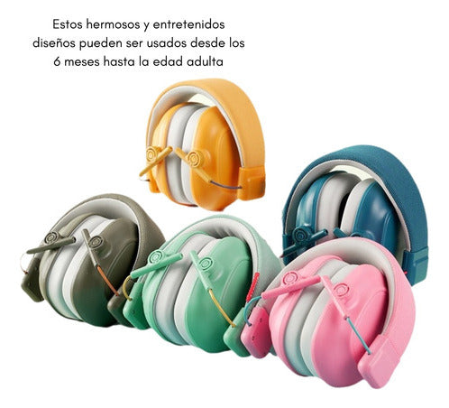 Audífonos Antiruido Niños Y Jóvenes Con Autismo Tdah Norplat Rosa