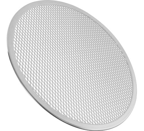 Rejilla Para Pizza De Aluminio De 30cm - Cukin Plateado