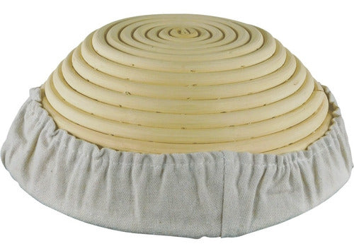 Banneton Redondo De Ø23 X 8.5cm - Cesta De Rattan - Cukin