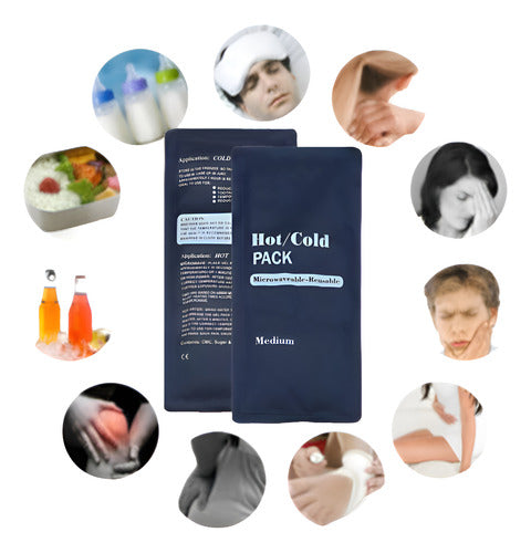Gelpack Frio-calor Compresa Terapeutica Para Golpes Lesiones Medium - 280g